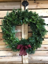 Seasonal Holly Wreath